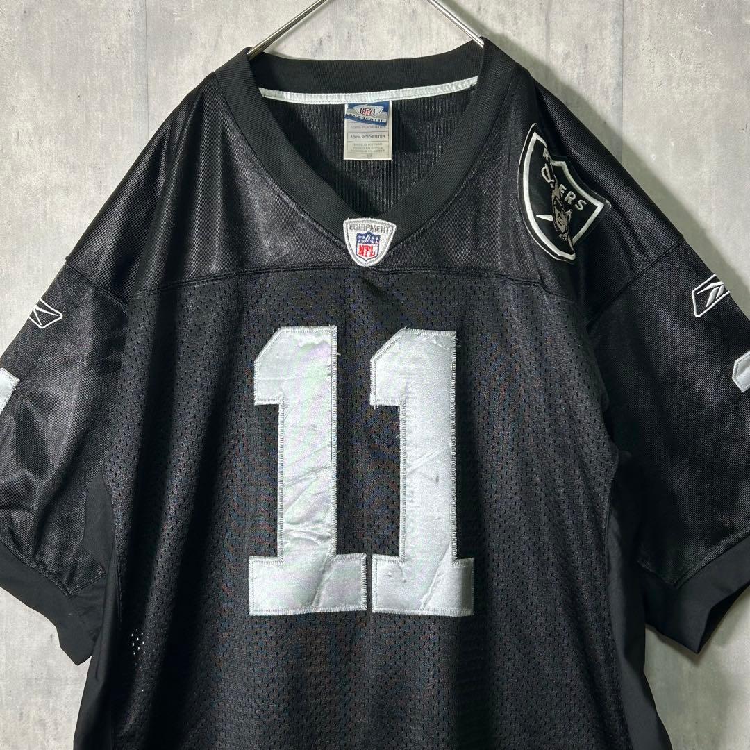 希少 NFL Raiders janikowski メッシュ ゲームシャツ