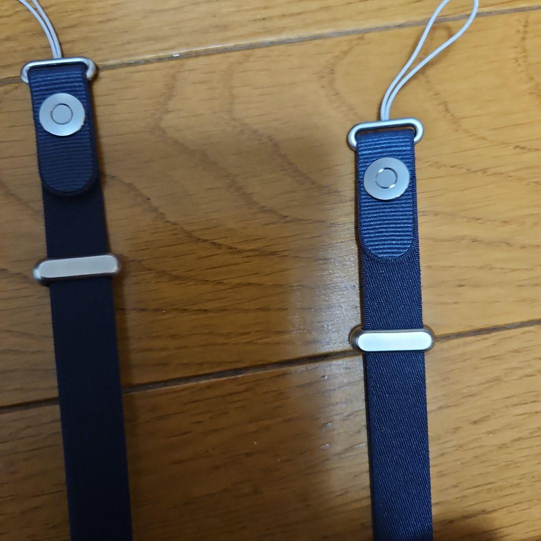 クロスボディストラップ ネイビー アップル純正品