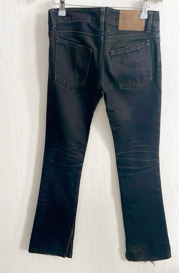 LGB【美品】ルグランブルー　ブラックデニム　サイズ25