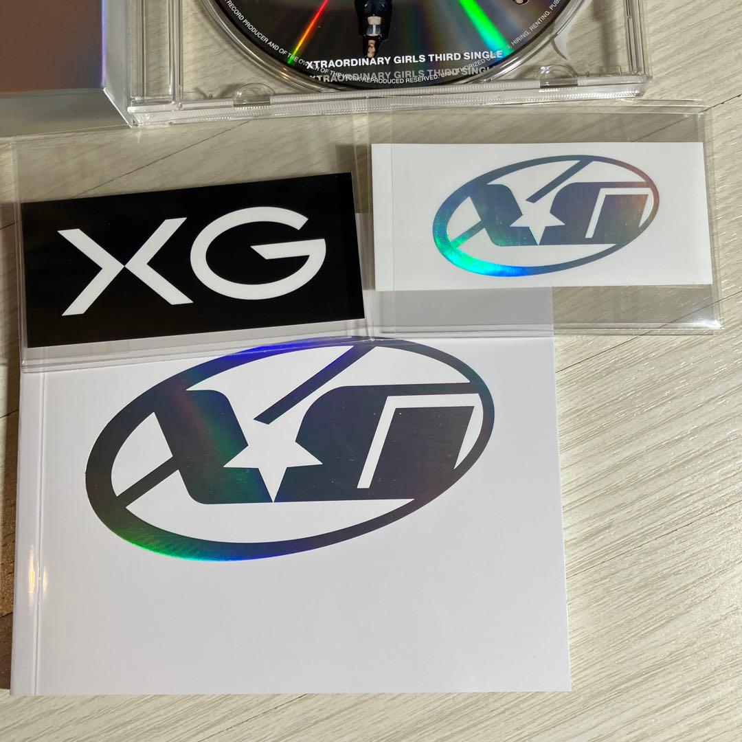 XG shooting star CD トレカ無し