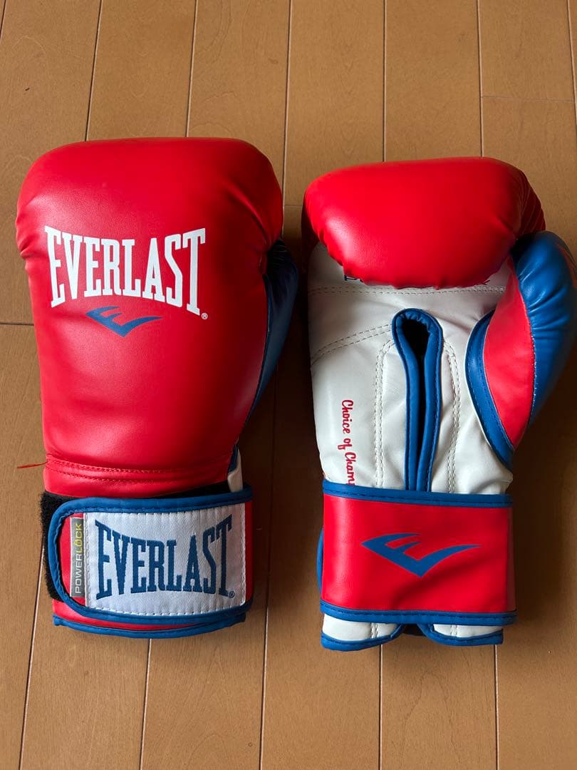 EVERLAST ボクシンググローブ 赤