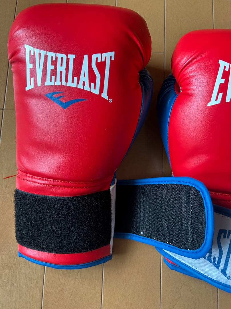 EVERLAST ボクシンググローブ 赤