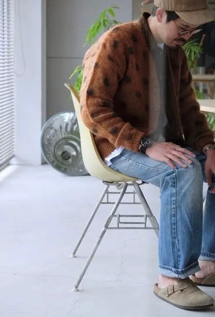Needles - Mohair Cardigan ポルカドット