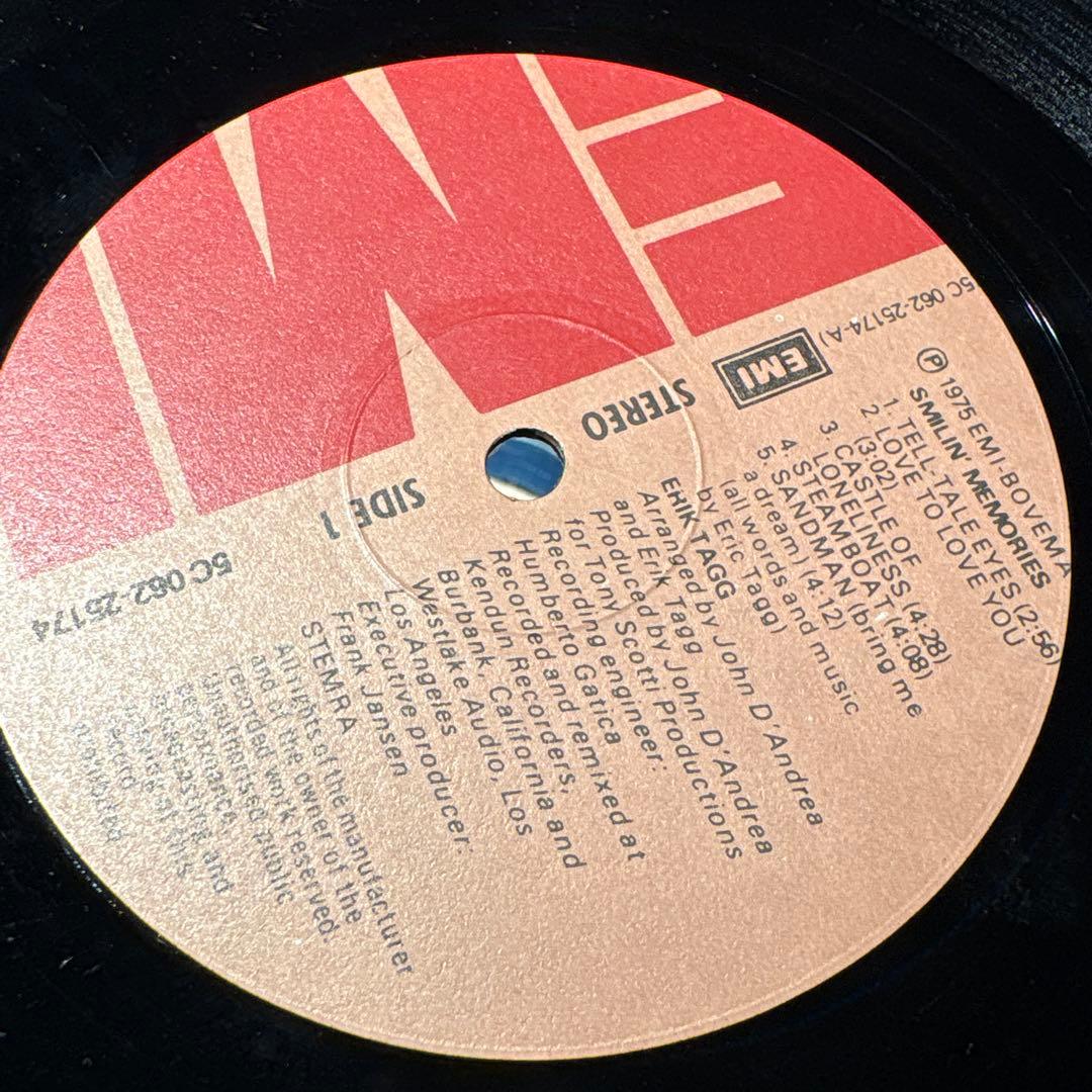 [レコード] Erik Tagg smilin' memories LP