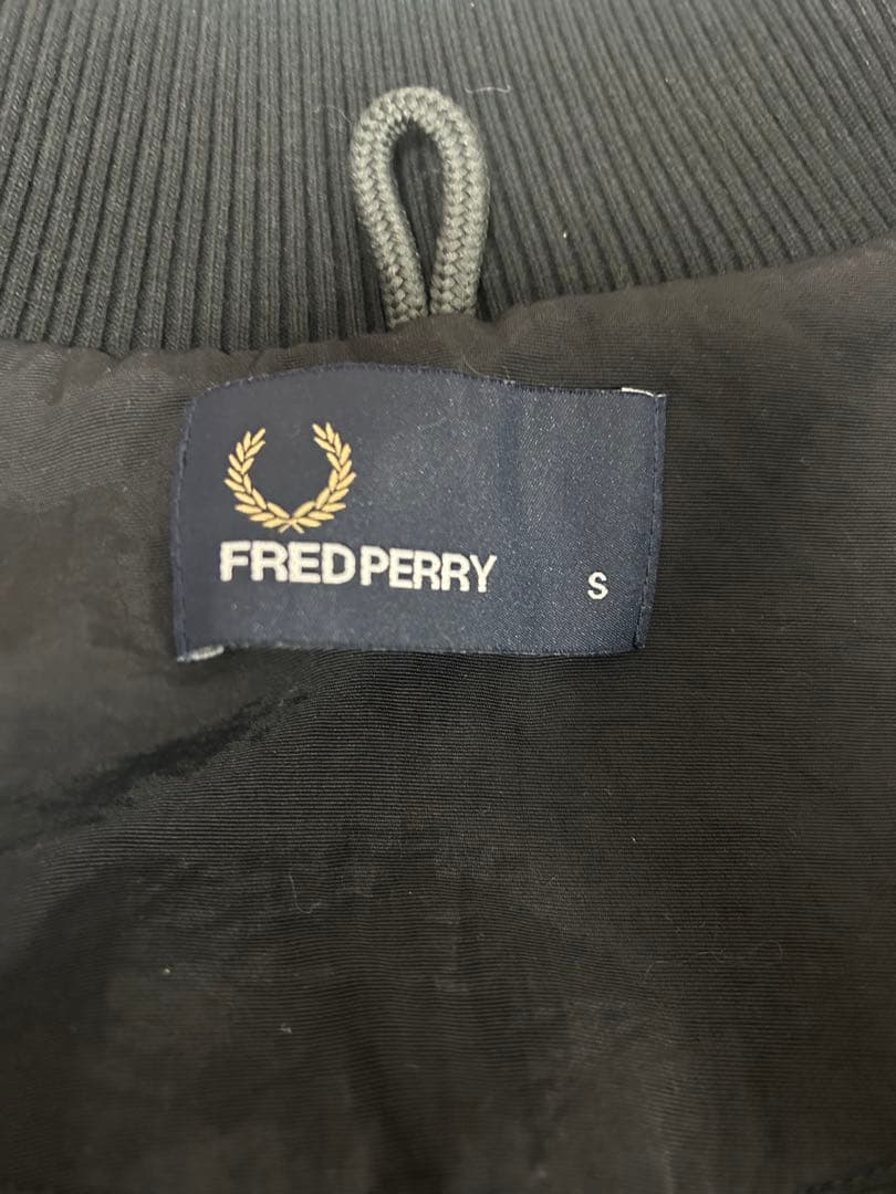 FRED PERRYブレンサムジャケット ブラック S