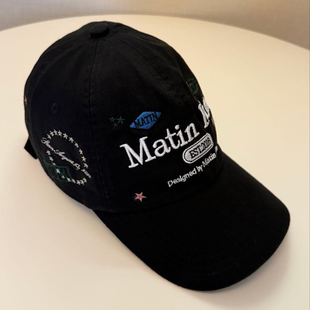 〈替え玉無料〉Matin Kim LOGO PLAY BALL CAP