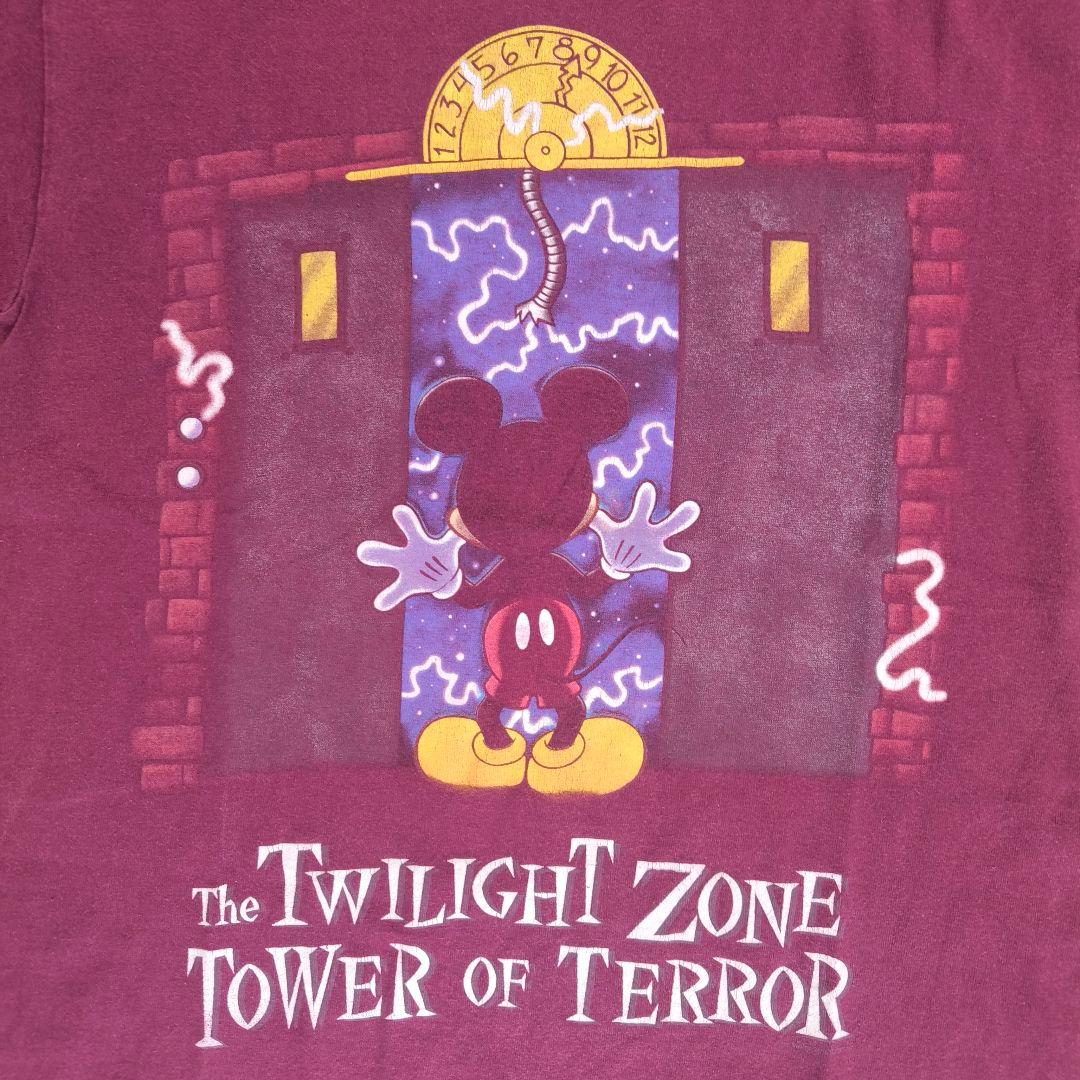 90s ディズニー Vintage Tower of Terror Tシャツ