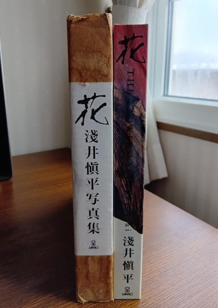 「花」 浅井慎平写真集　大型本 – 1991年　サンリオ