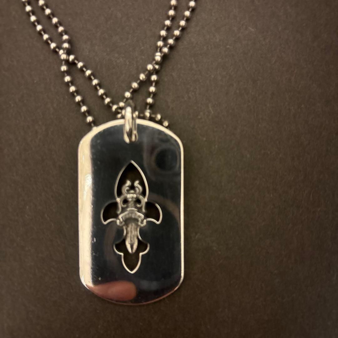 CHROME HEARTS クロムハーツ　フレア　ダガー　ラージ　ドッグタグ