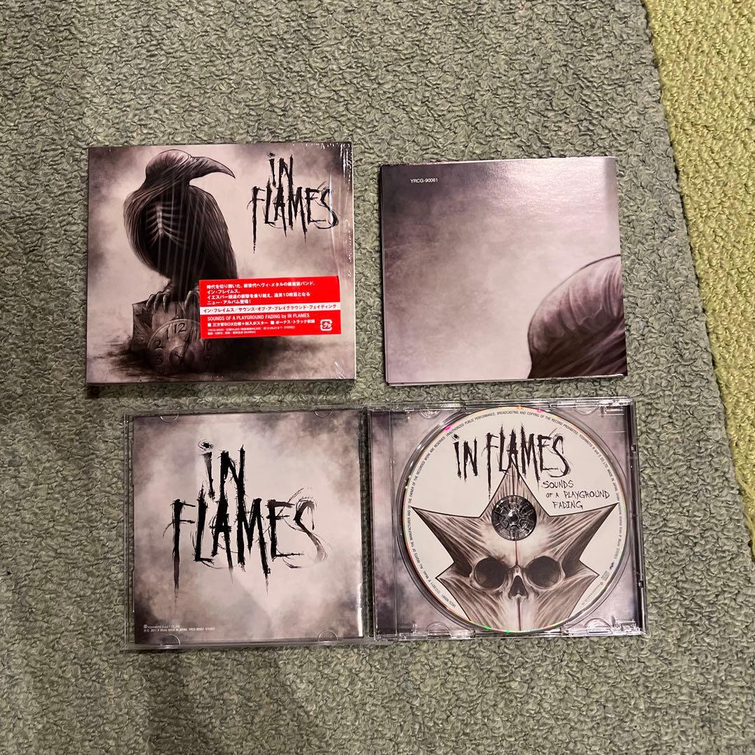 IN FLAMES 国内初回盤含むアルバム９枚セット