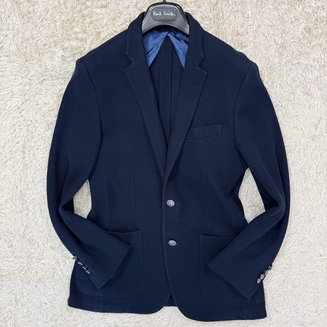 極希少 ブルックスブラザーズ DONDI JERSEY MILANO 紺ブレ