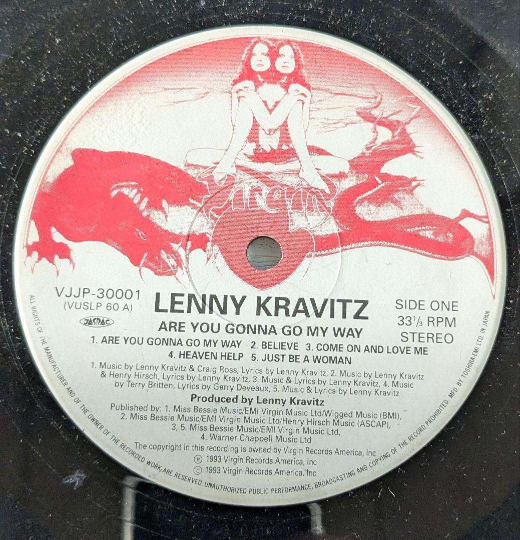 洋楽 Lenny Kravitz/ Are You Gonna Go My Way