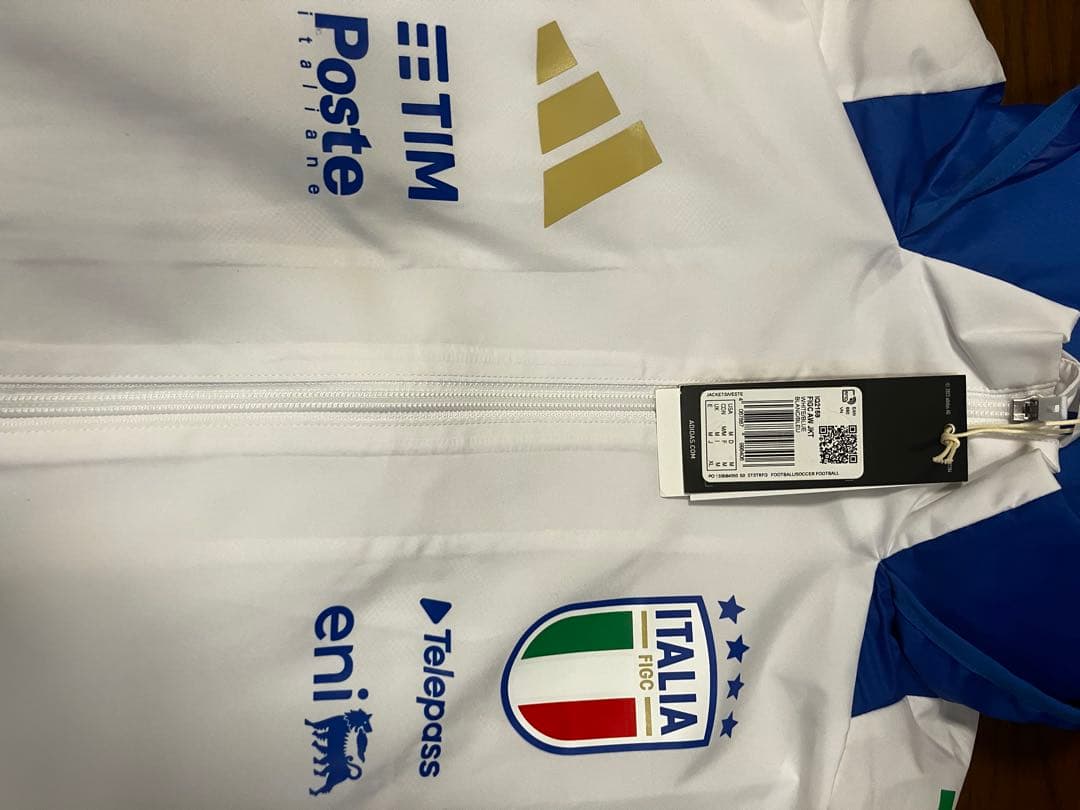 支給品イタリア代表ジャケット　フルスポンサー防水オールシーズンウェア