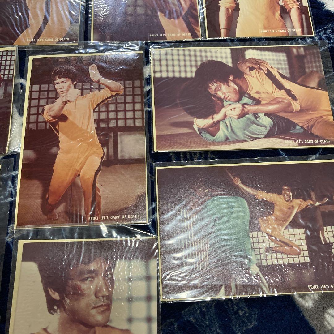 ⭐︎希少品　ブルース・リー　スチール写真　カラー　11枚セット