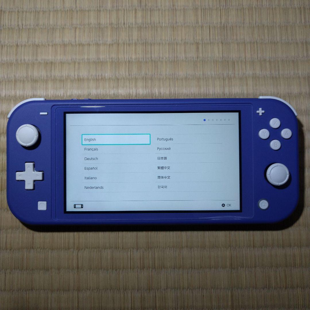 Nintendo Switch Lite　 ブルー　本体　充電器セット