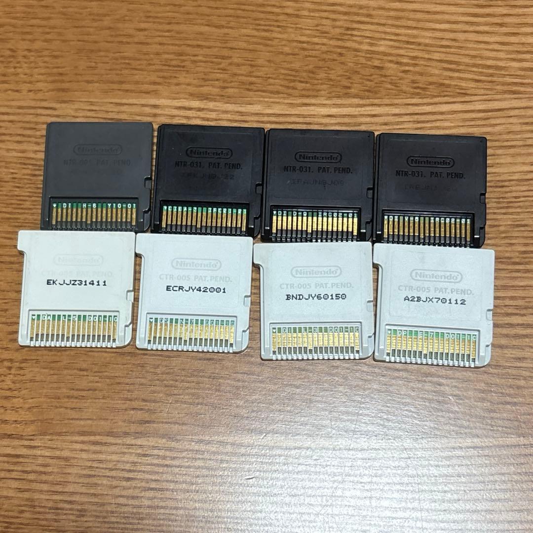 ポケットモンスター　DS 3DS カセット　8本セット　まとめ売り