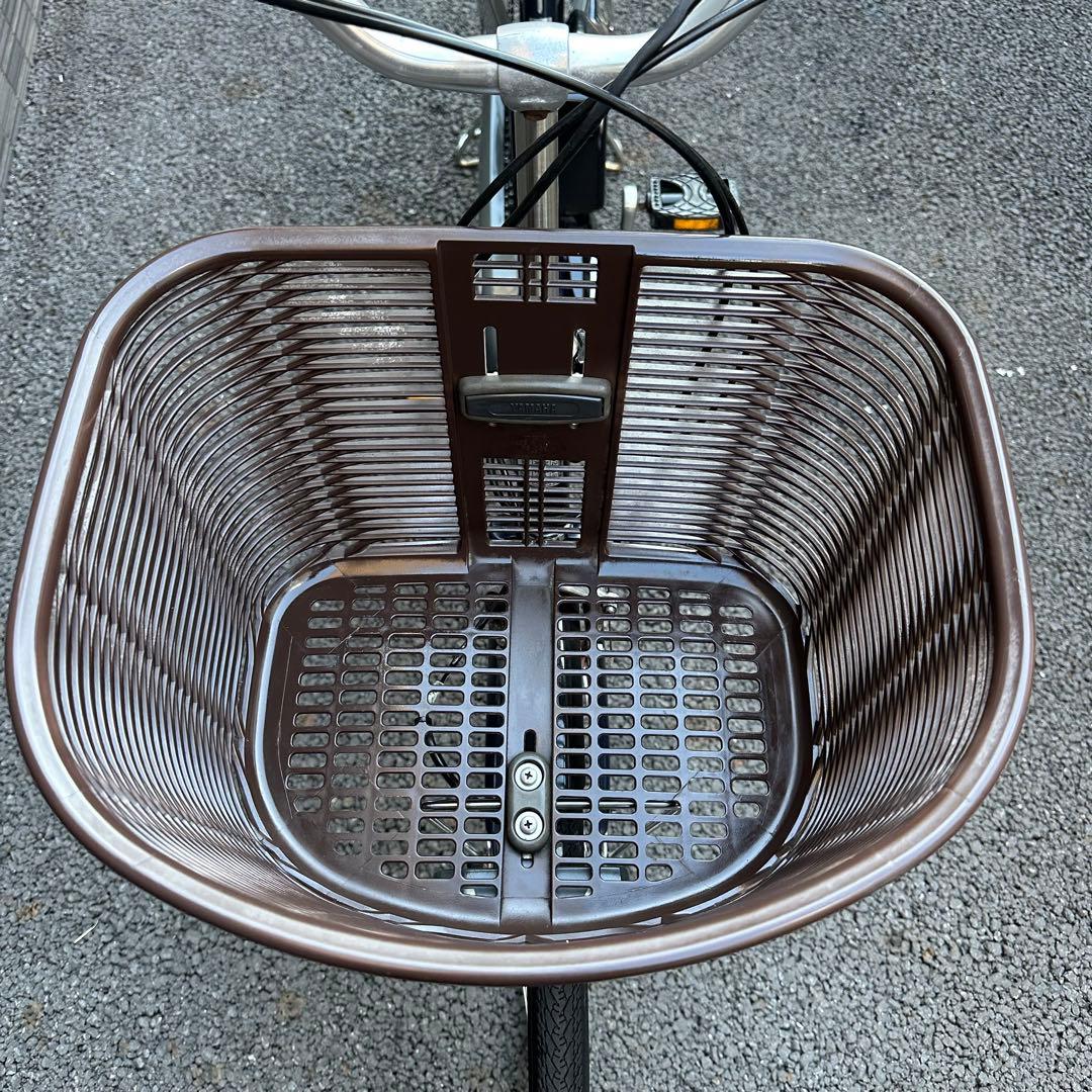 最終価格　ヤマハ　PAS natural 27インチ 電動自転車　前カゴ付き