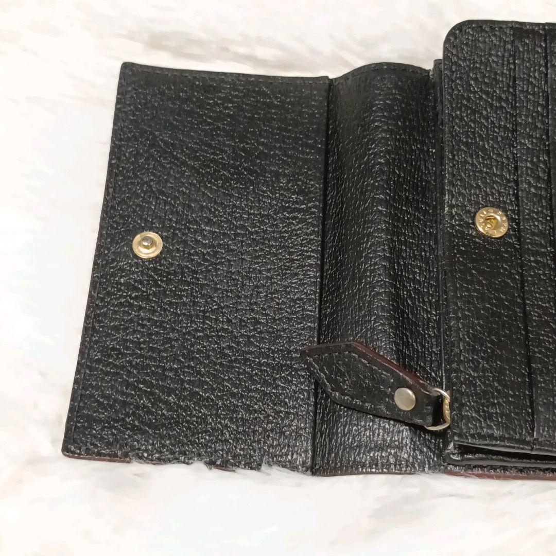 VivienneWestwood 三つ折り財布 オーブ ブラック レザー