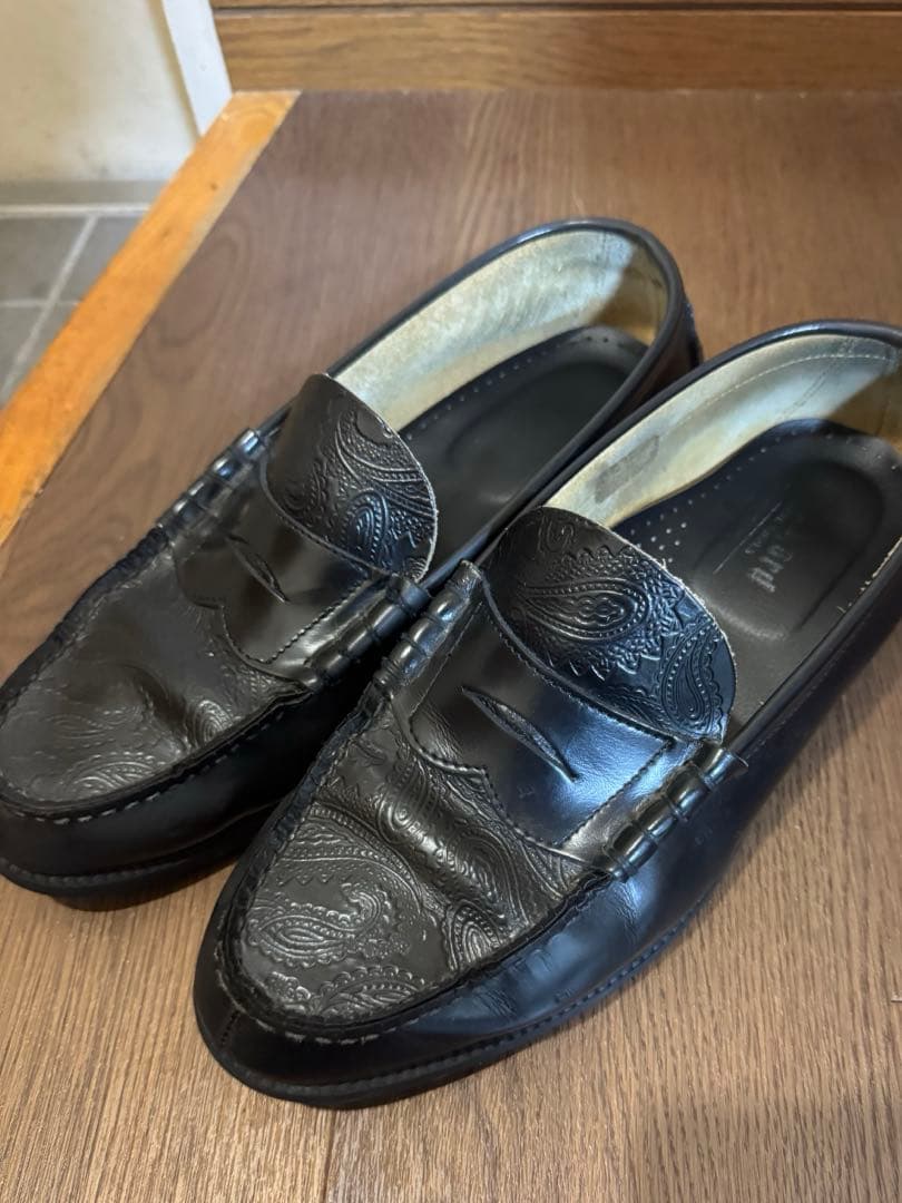 ケンフォード ペイズリー柄 ローファー 完売品