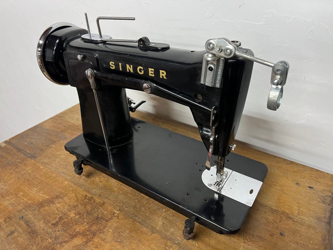 SINGER 188 工業用ミシン 本体 黒金 シンガー アンティーク