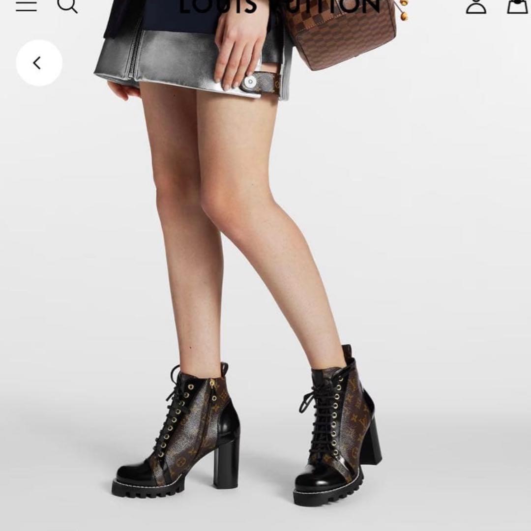 LOUIS VUITTON♡ルィヴィトン スタートレイル アンクルブーツ 37