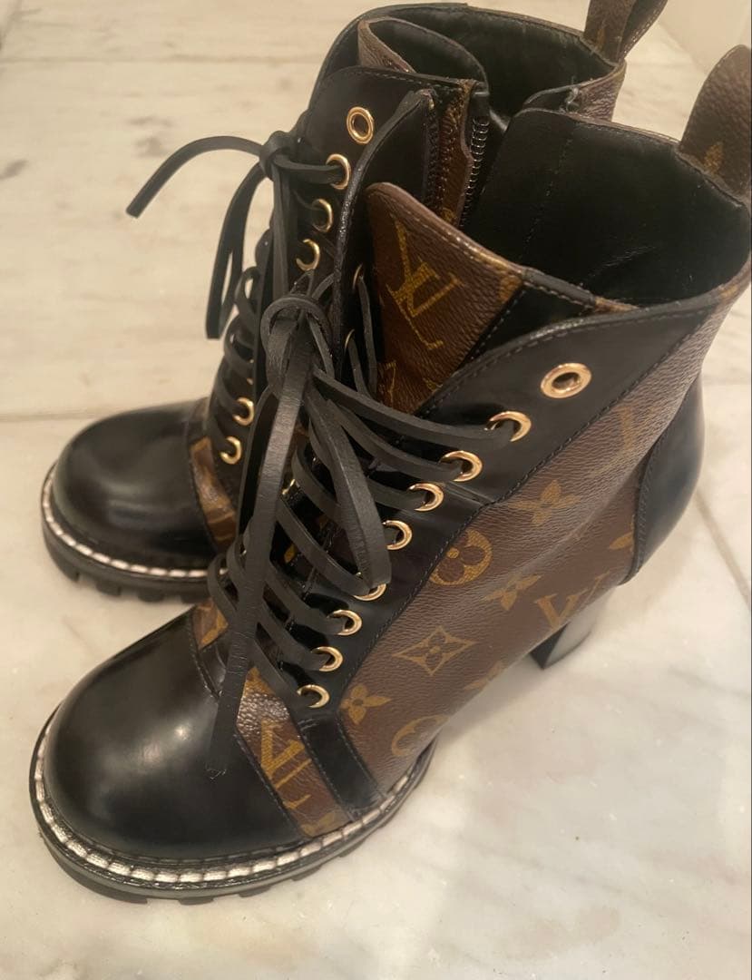 LOUIS VUITTON♡ルィヴィトン スタートレイル アンクルブーツ 37
