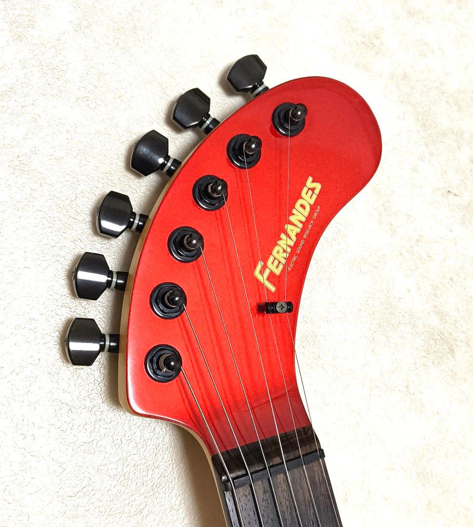【超美品】ZO-3 芸達者 メタリックレッド アンプ内蔵ミニギター ケース付