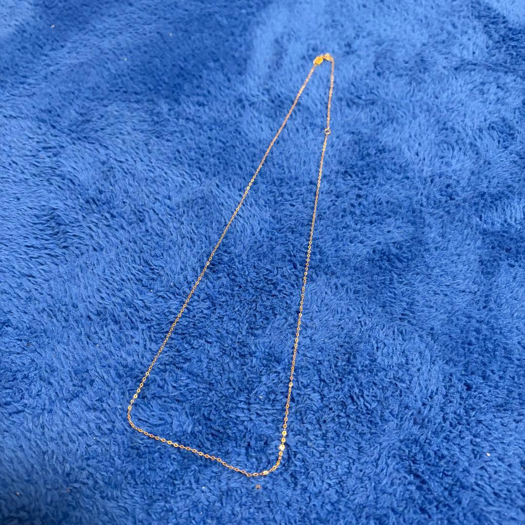 18K Au750 necklace 18金　ネックレス