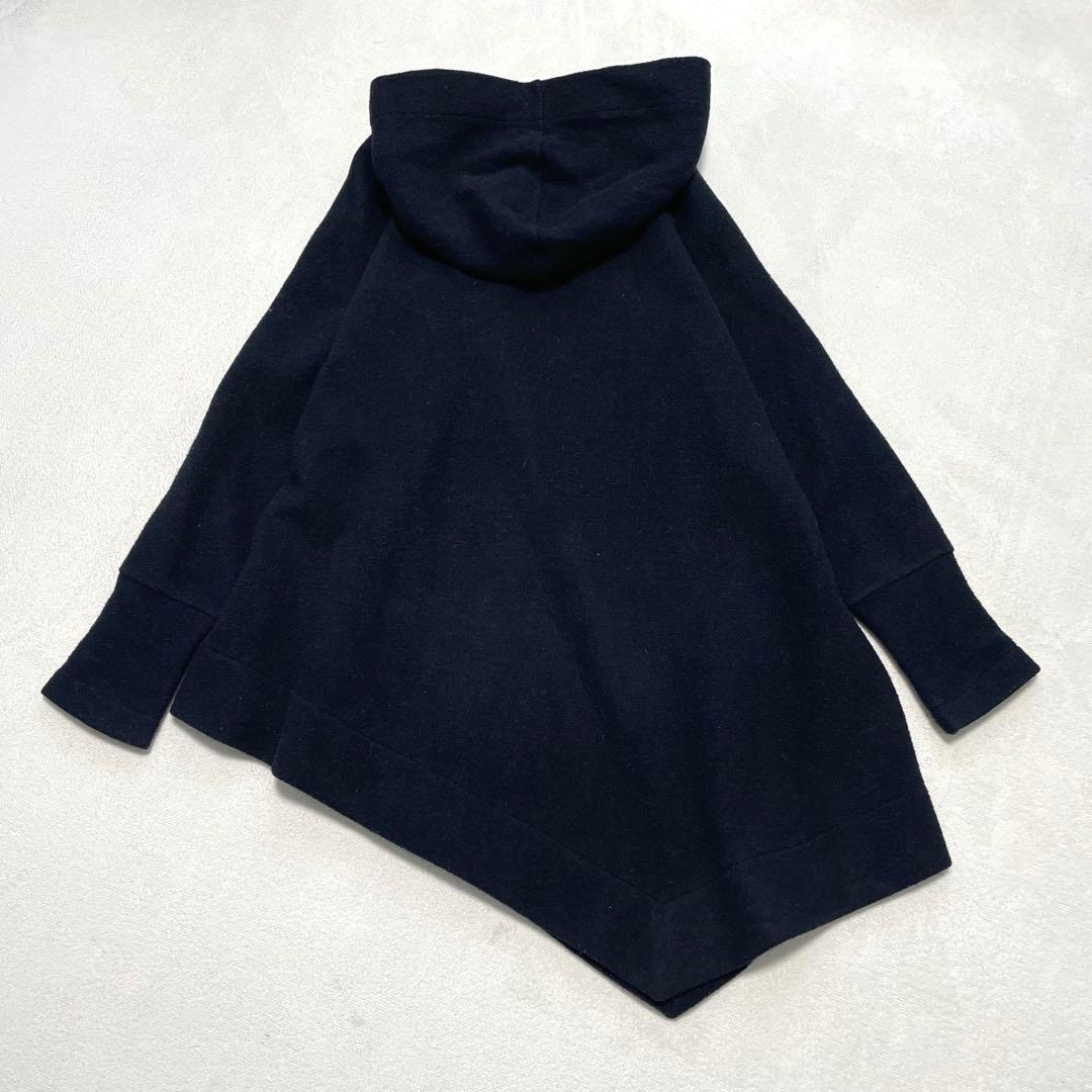 リミフゥ ヨウジヤマモト Sheep pile Asymmetry Coat S