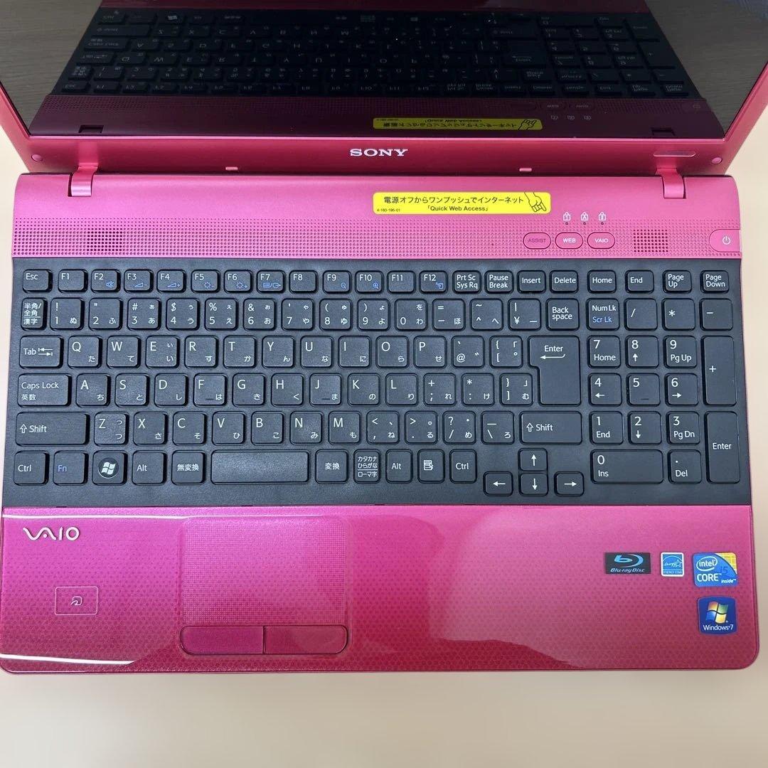 【ジャンク】SONY VAIO PCG-71311N VPCEB29FJ　ピンク