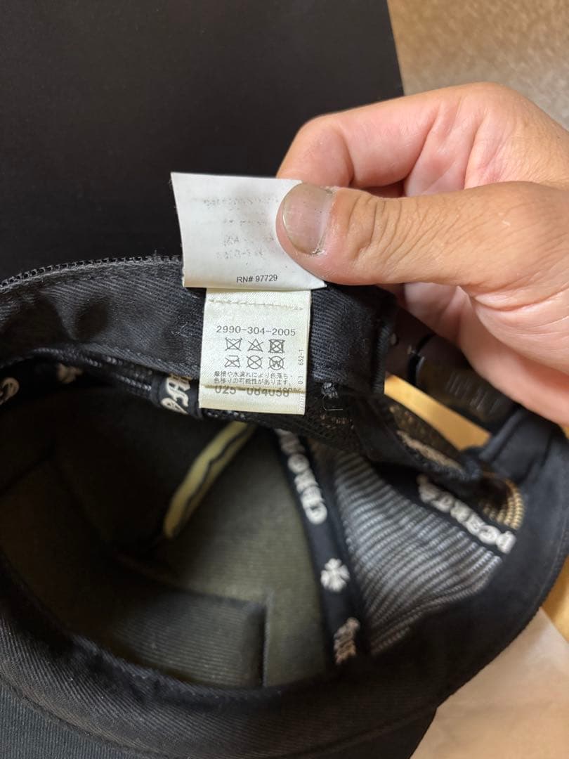 【国内正規品】クロムハーツキャップ　マッティボーイ　ブラック
