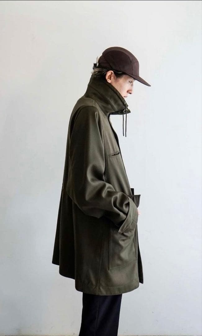 ジャケット・アウター IRENISA ZIP COAT WITH LINER Army Green
