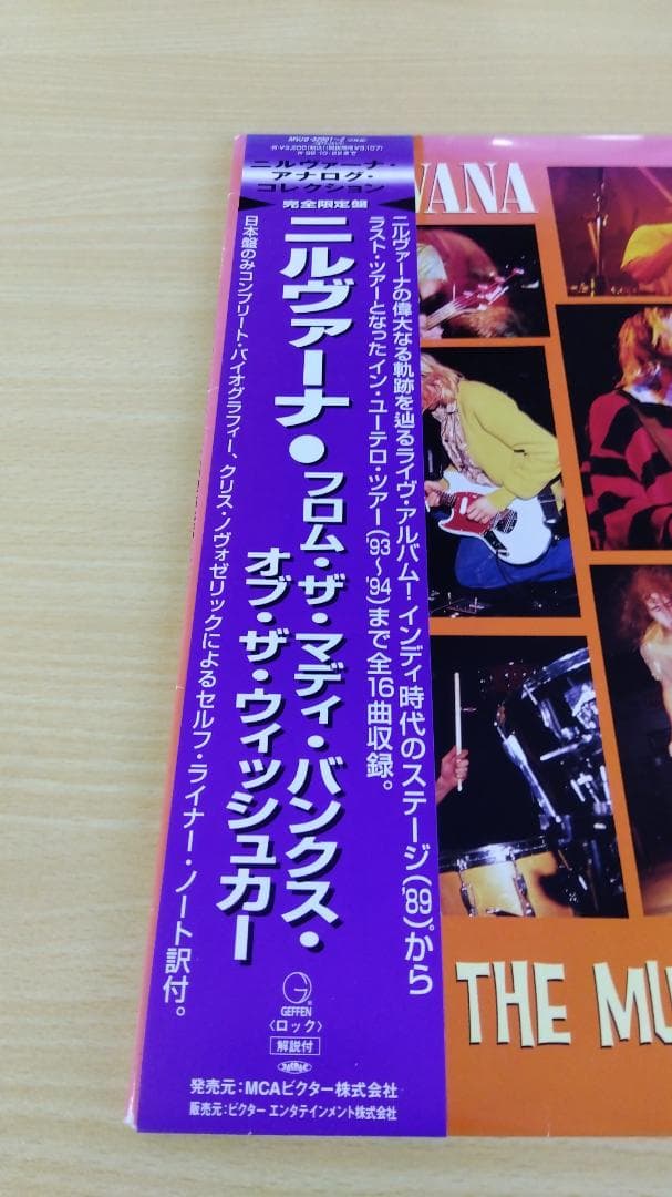 NIRVANA　「FROM THE MUDDY BANKS ～」　アナログ盤