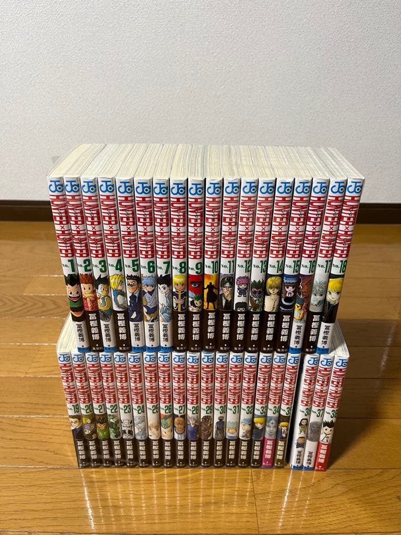 ハンターハンター　1〜38巻　全巻セット　帯付き多数