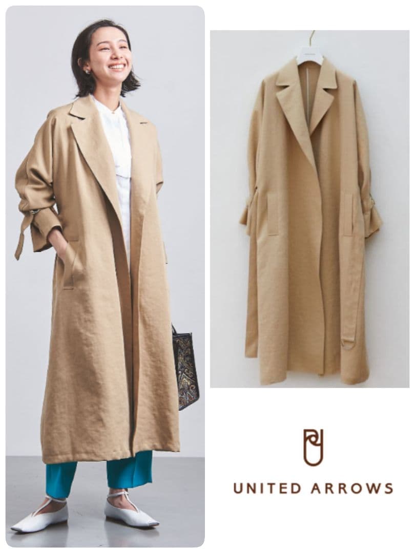 定価41800円✤UNITED ARROWS✤ドルマンテーラードスプリングコート