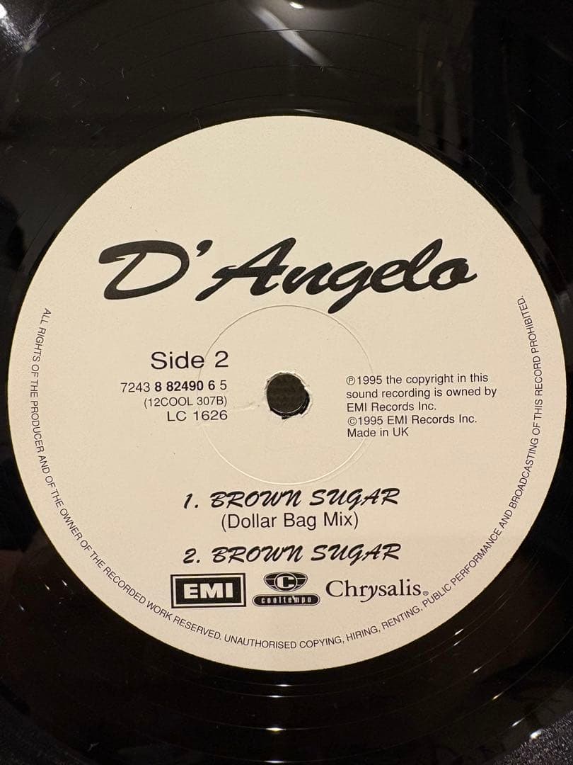 洋楽 D'Angelo / BROWN SUGAR