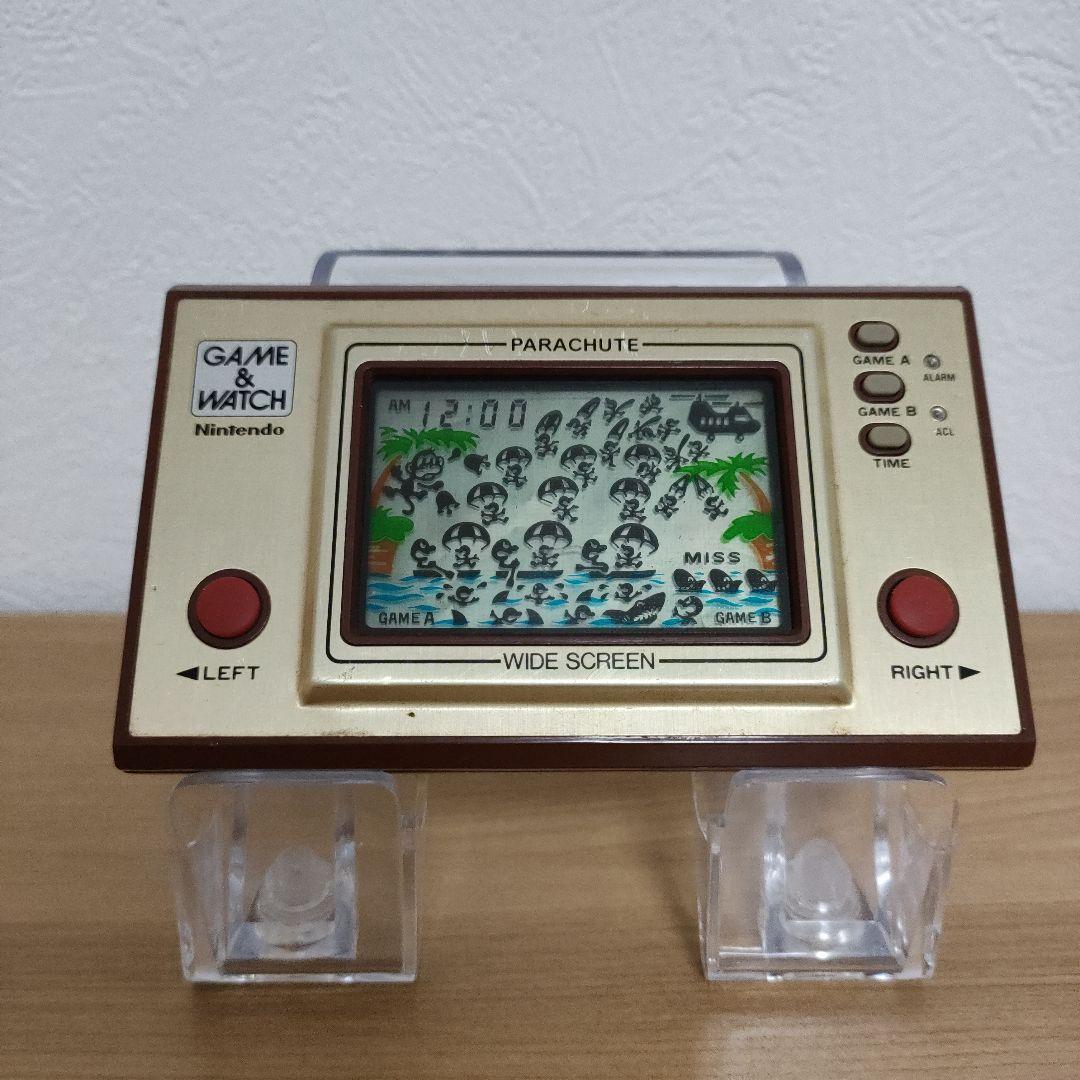 ゲーム＆ウォッチ　パラシュート　箱付き　任天堂　Nintendo　メンテナンス済