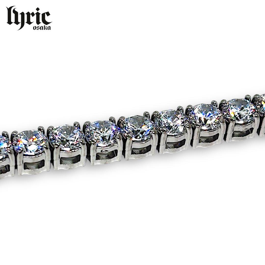 テニスネックレス 5mm 45cm サージカル ステンレス 316L 最高品質