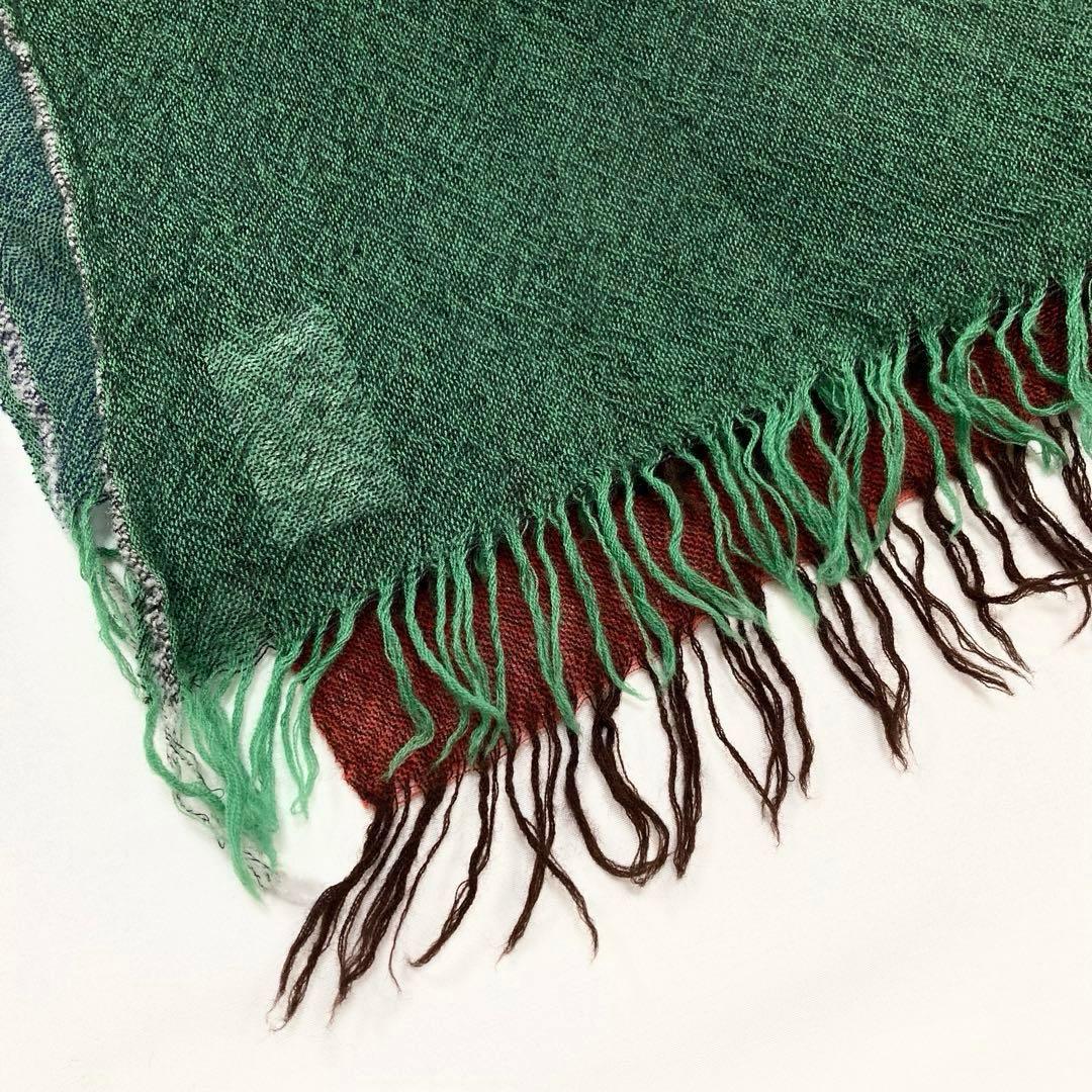 小物 Y's W PLAIN WEAVE DOUBLE LAYER STOLE