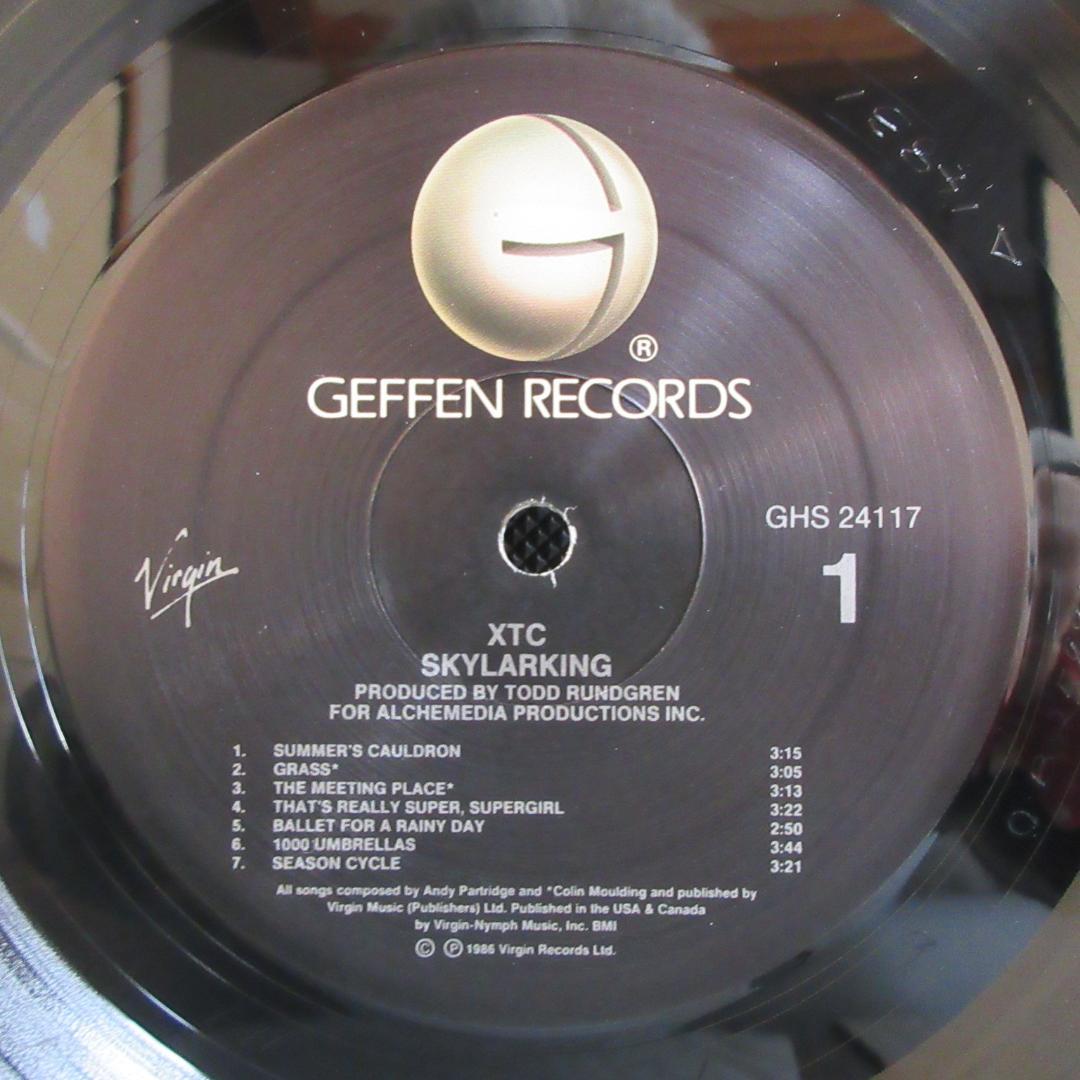 ★XTC / SKYLARKING★US Org.◇Todd Rundgren