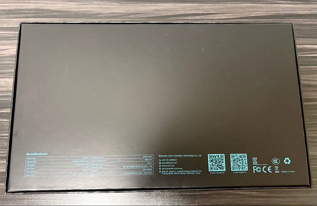 HUION KAMVAS Pro 13 液晶ペンタブレット本体