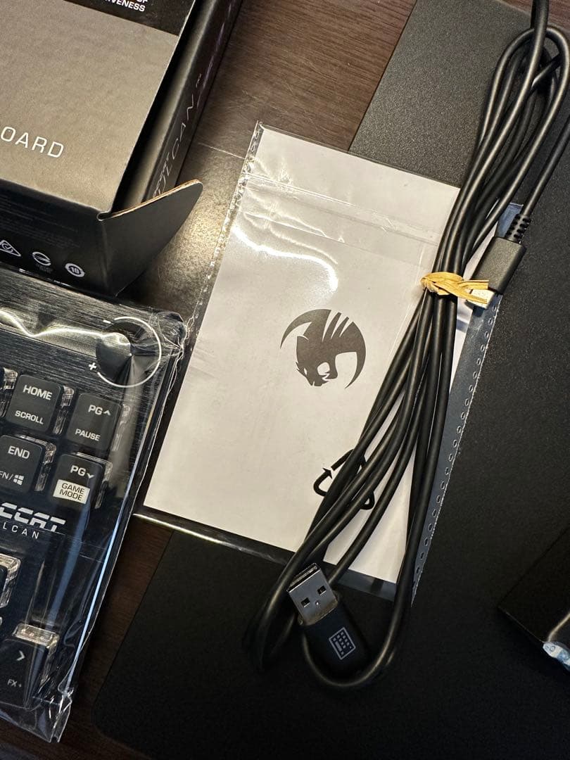 【箱付き】【即購入可】ROCCAT ゲーミングキーボード TKL ブラック