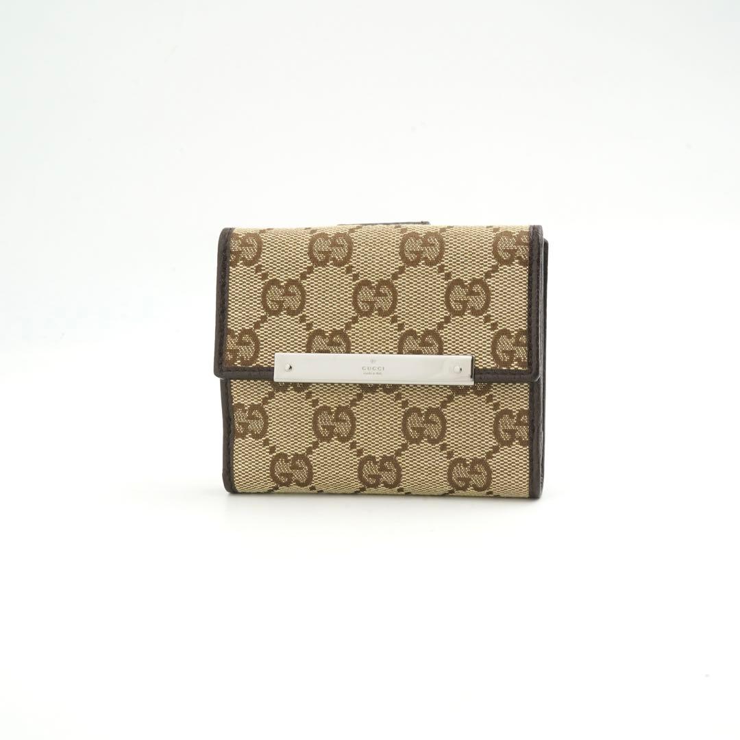 ✨新品未使用・箱付き✨　GUCCI ミニ財布　インターロッキング　キャンバス