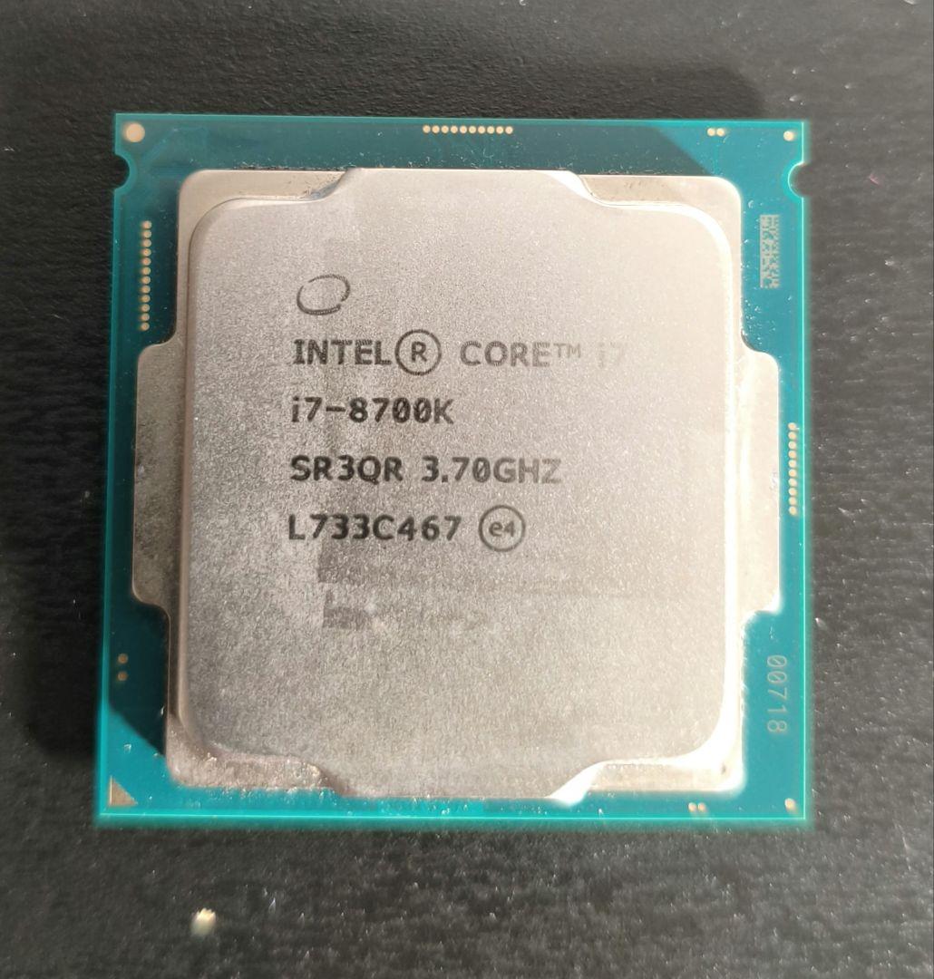CPU CPU INTEL CORE i7 8700K