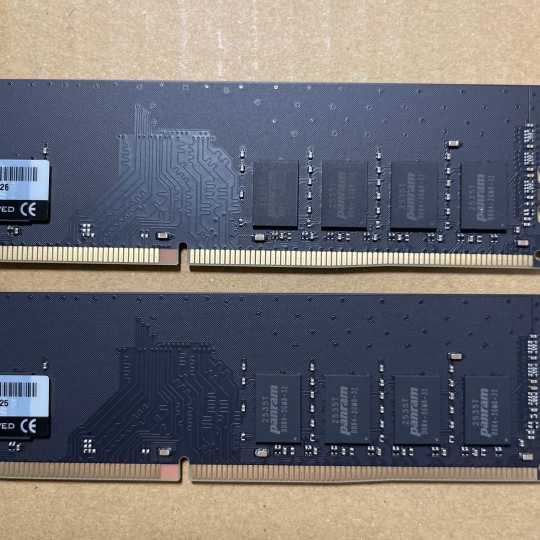 西*村様 CFD Panram DDR4-PC4-25600 CL22(16GB