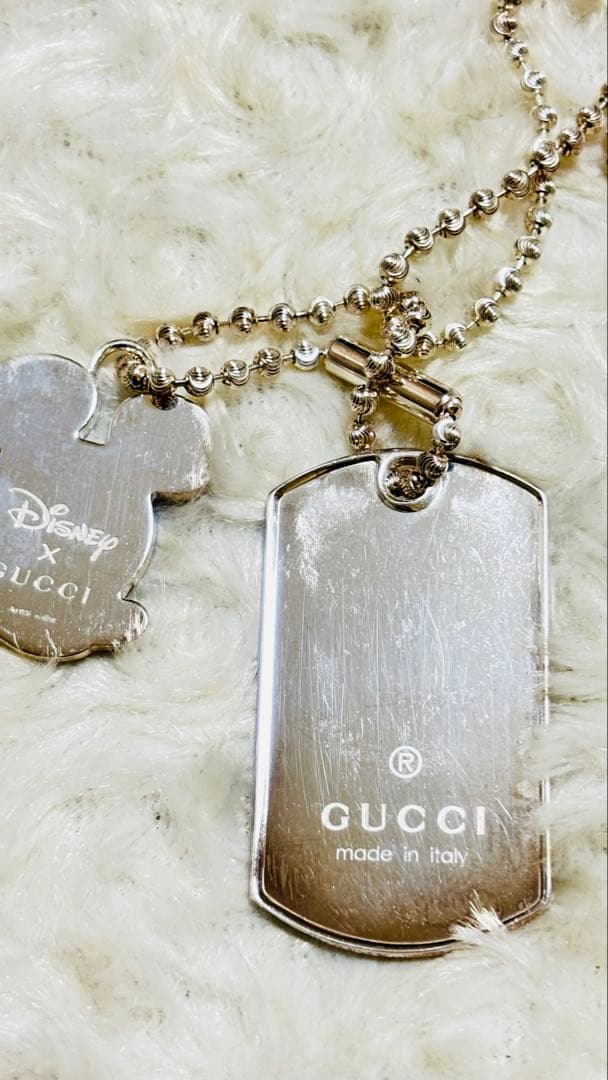 値段交渉あり！Disney x Gucci ミッキー ネックレス