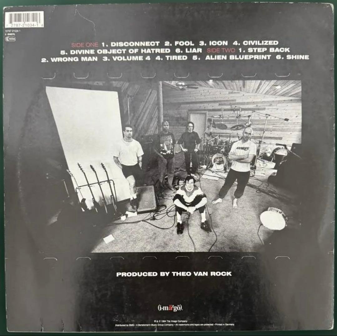 ROLLINS BAND レコード　clear color vinyl