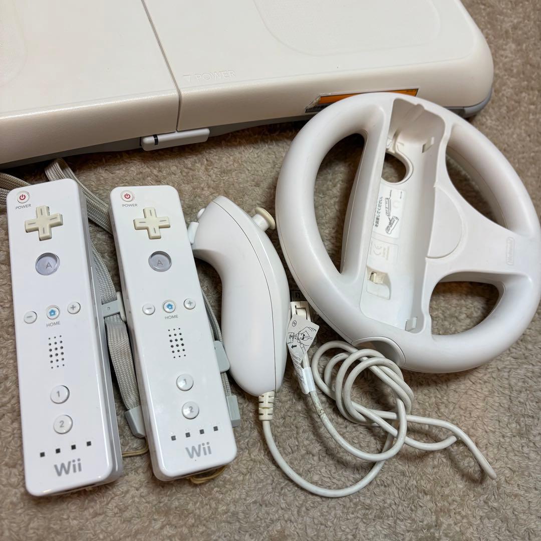 WiiFit Wii 本体 バランスボード ソフト まとめ売り
