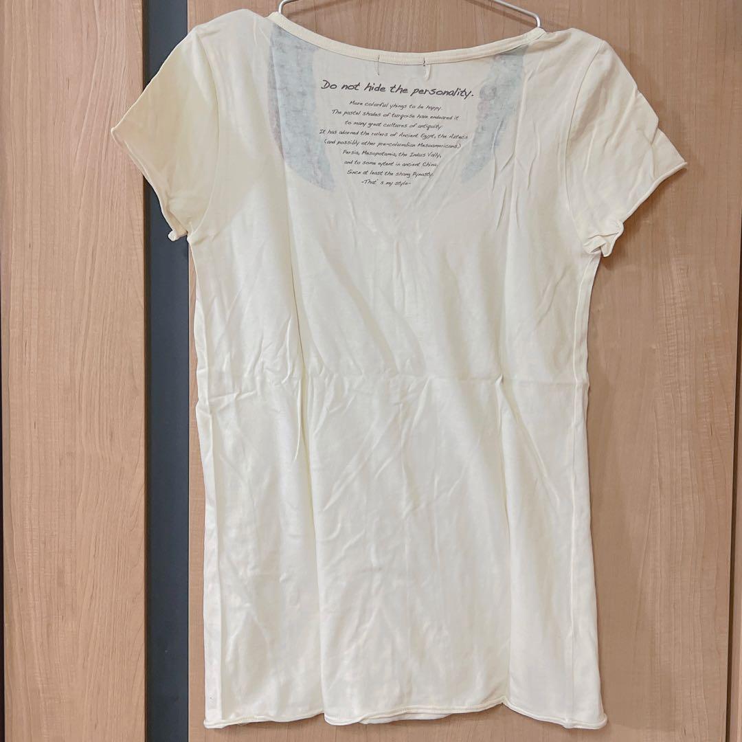【レア】 goa（ゴア） ビジュー柄 Tシャツ
