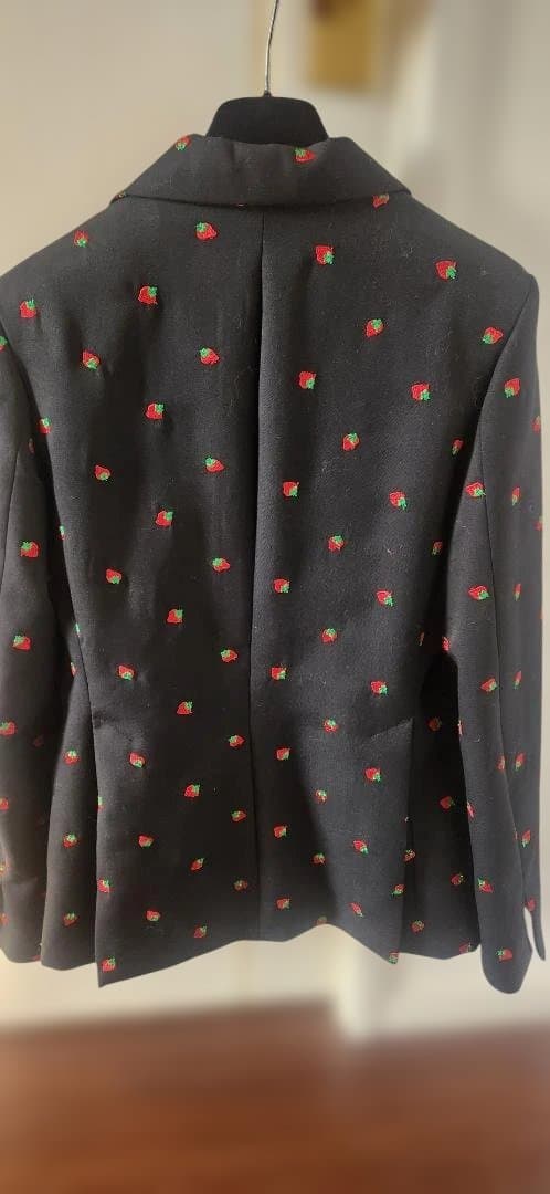 ZARA STEFANO PILATI いちご柄ジャケット S